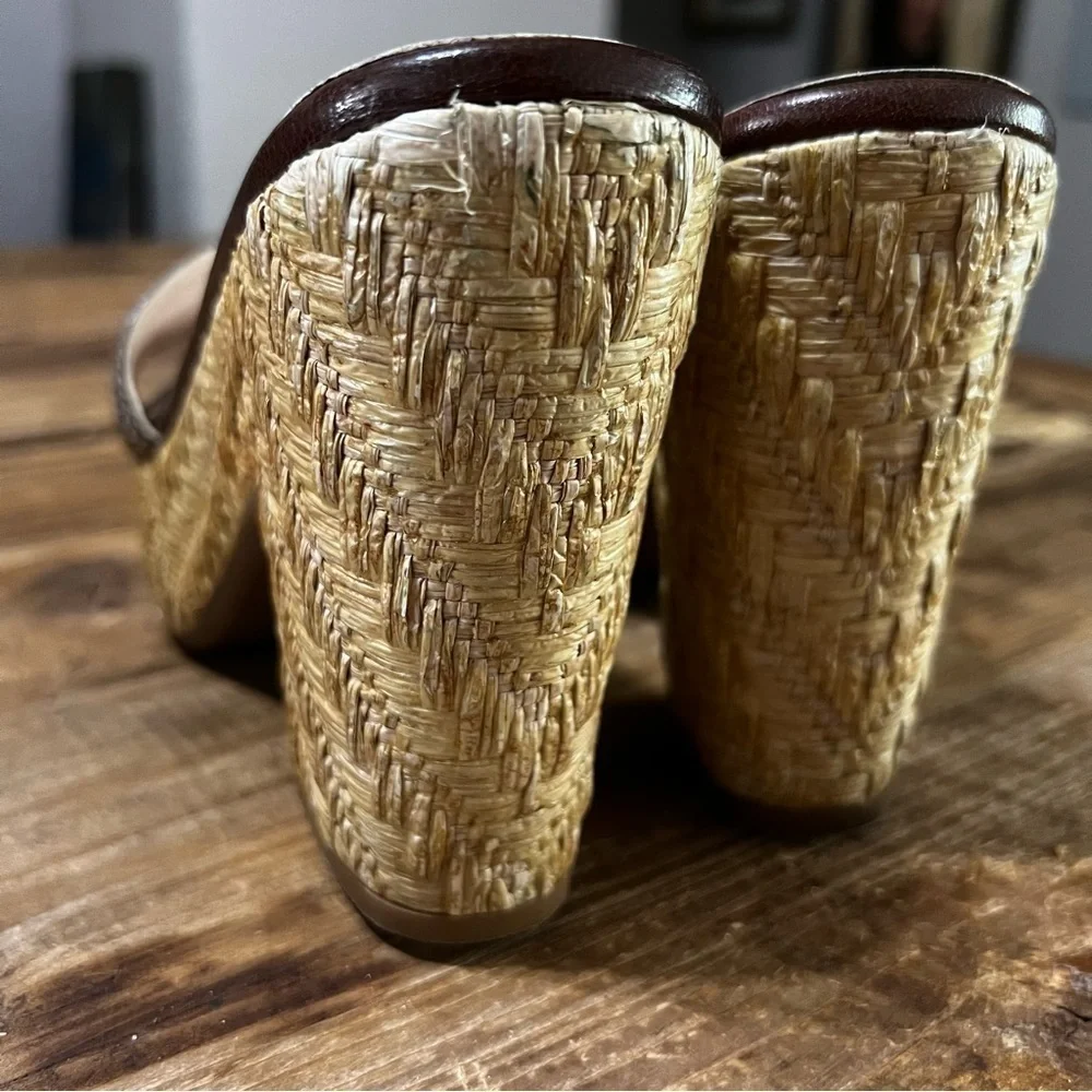 Prada Straw Mules - Picture 5 of 10